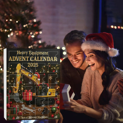 Byggemaskiner julekalender 2025