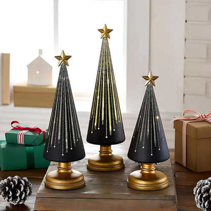 Nordlys™ Stjerne Trælampe