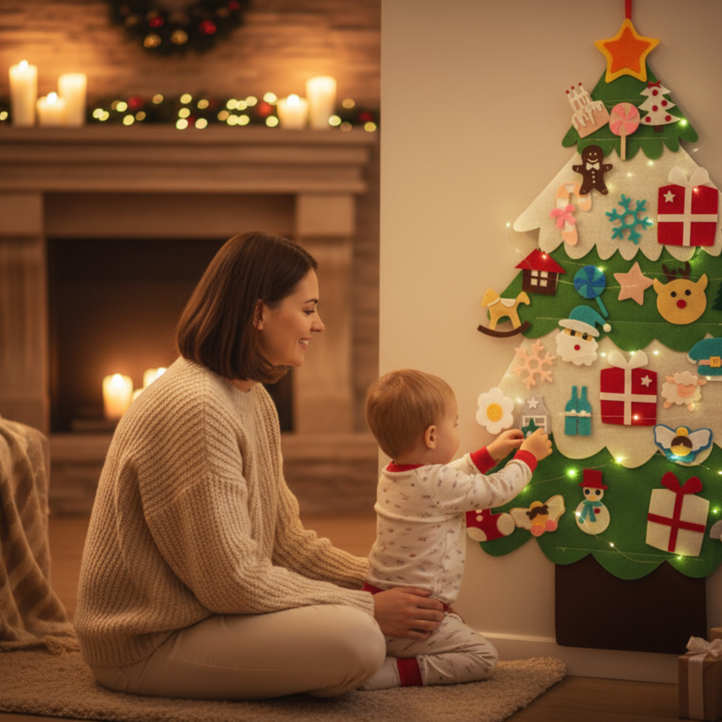 GlædeTree™ – Kreativ DIY juletræ til børn