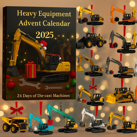 Byggemaskiner julekalender 2025