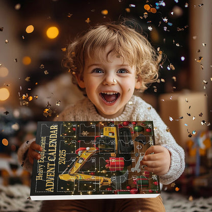 Byggemaskiner julekalender 2025