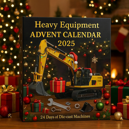 Byggemaskiner julekalender 2025